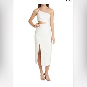 Cinq a Sept Laurile Cut Out Crepe Dress size 4